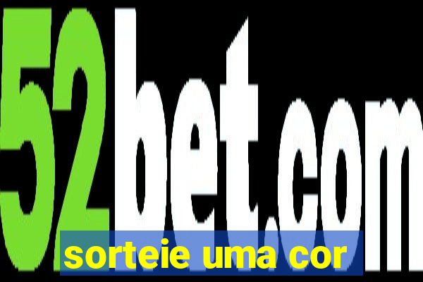 sorteie uma cor