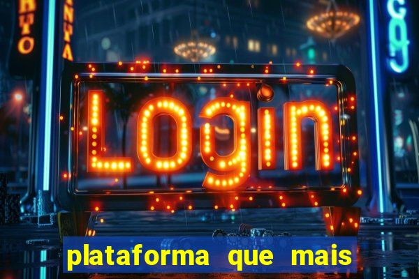 plataforma que mais paga no fortune tiger