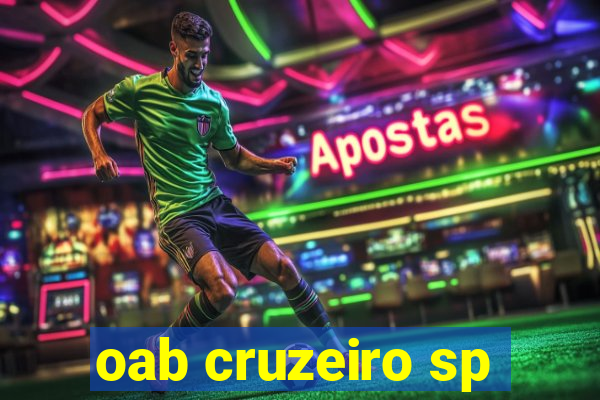 oab cruzeiro sp