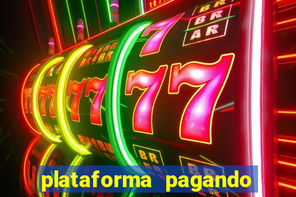 plataforma pagando 30 reais no cadastro