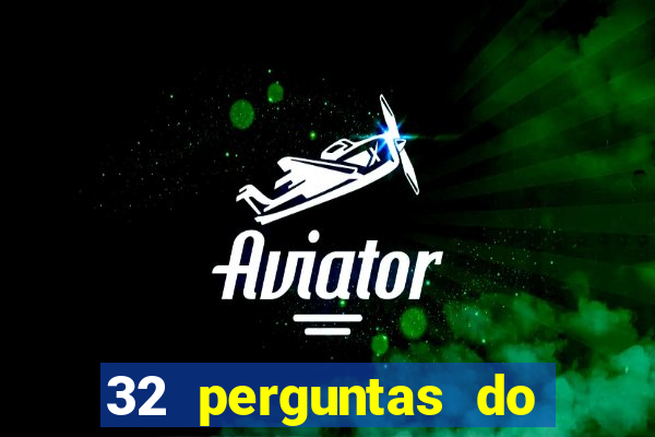 32 perguntas do livro do destino