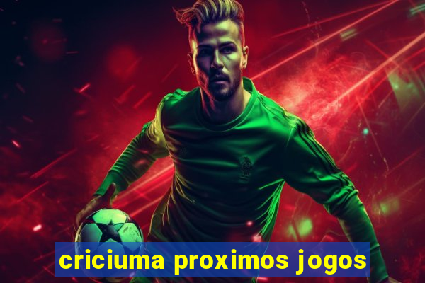 criciuma proximos jogos