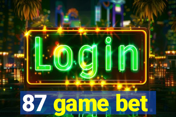 87 game bet