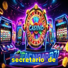 secretario de esporte salario