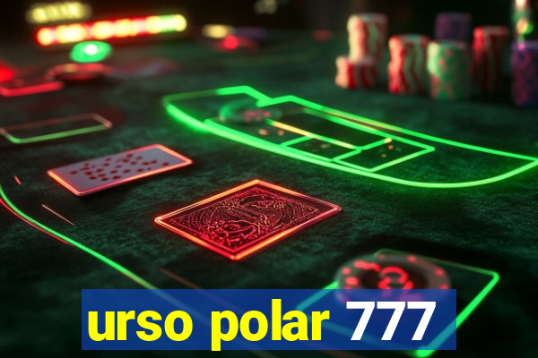 urso polar 777