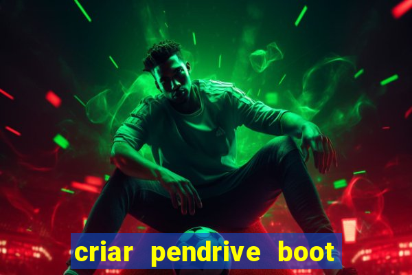 criar pendrive boot windows 10