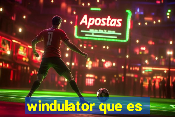 windulator que es