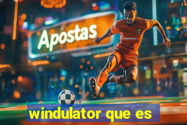 windulator que es