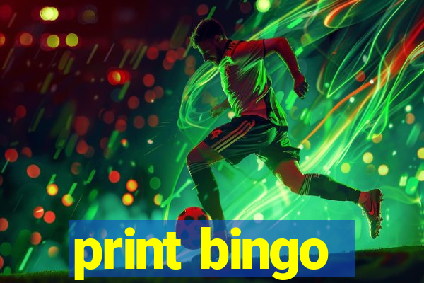 print bingo