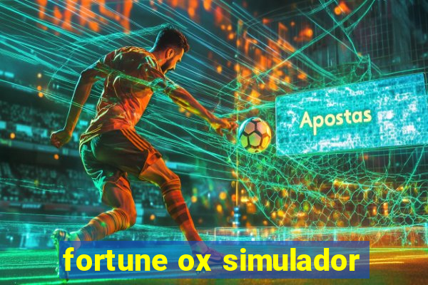fortune ox simulador