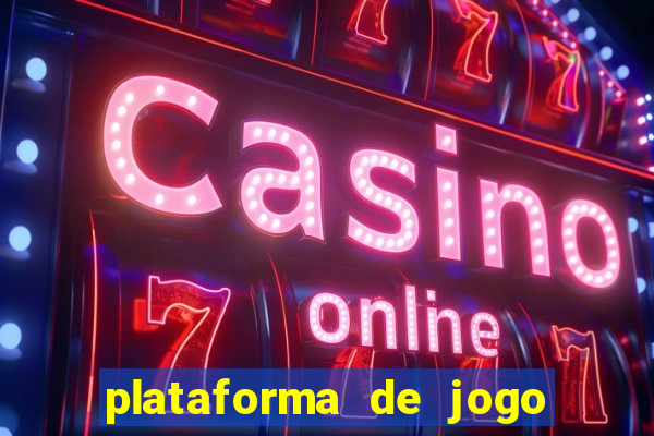 plataforma de jogo nova pagando