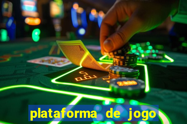 plataforma de jogo nova pagando
