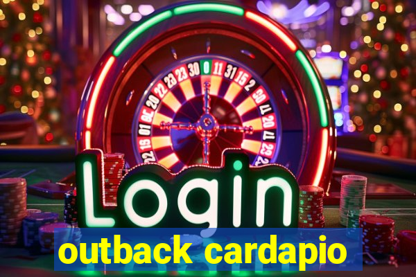 outback cardapio