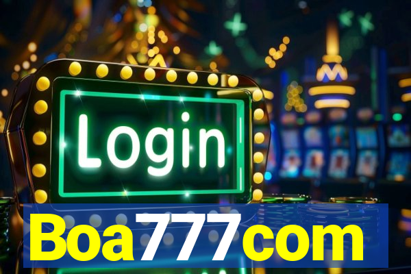 Boa777com