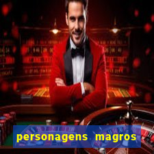 personagens magros de desenhos