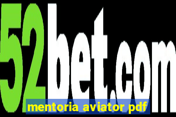 mentoria aviator pdf