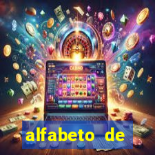 alfabeto de caligrafia bonita