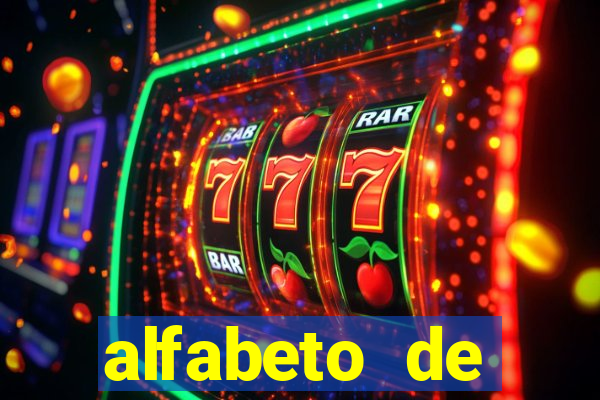 alfabeto de caligrafia bonita