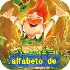 alfabeto de caligrafia bonita