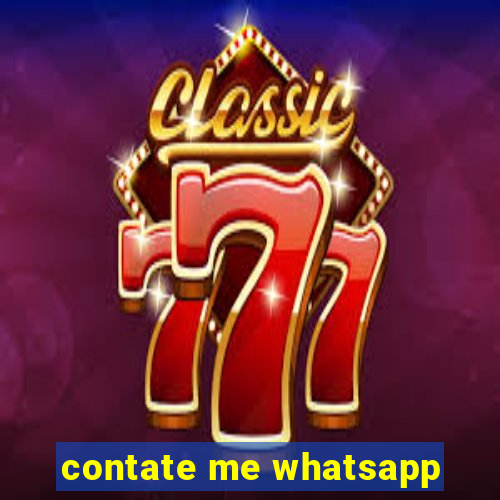 contate me whatsapp