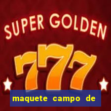maquete campo de futebol (isopor)