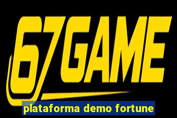 plataforma demo fortune