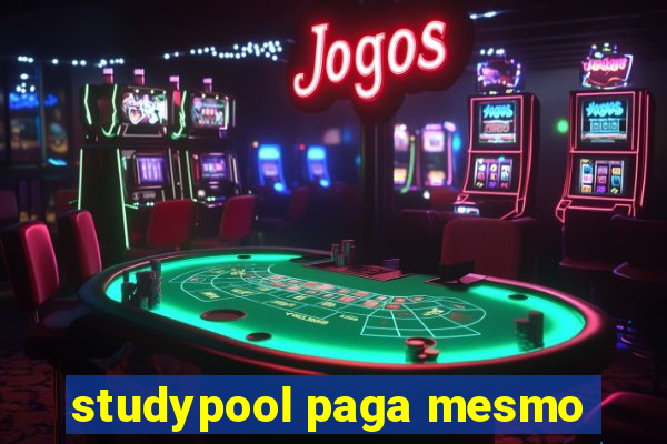studypool paga mesmo