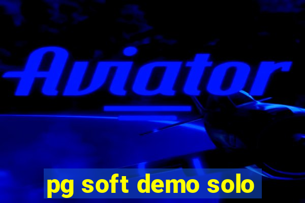 pg soft demo solo