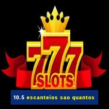 10.5 escanteios sao quantos