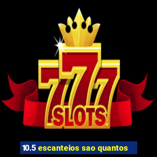 10.5 escanteios sao quantos