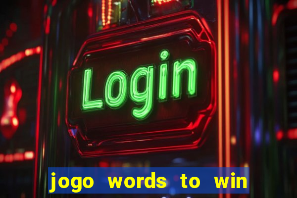 jogo words to win paga mesmo