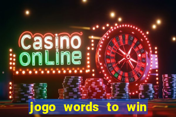 jogo words to win paga mesmo
