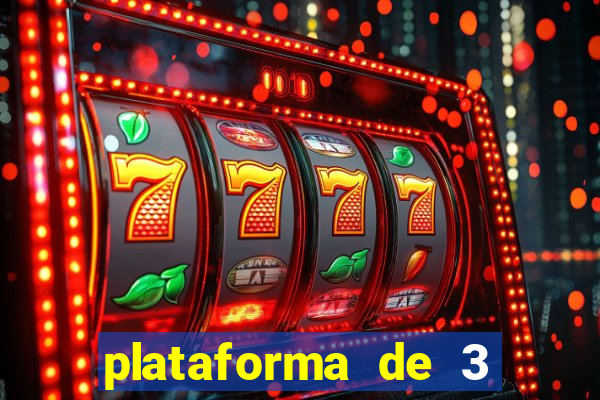plataforma de 3 reais pg