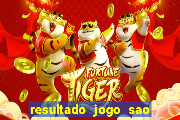 resultado jogo sao paulo x botafogo