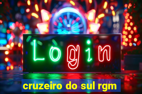 cruzeiro do sul rgm