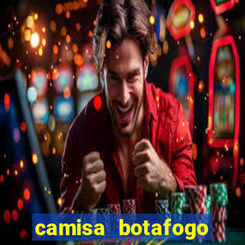 camisa botafogo plus size