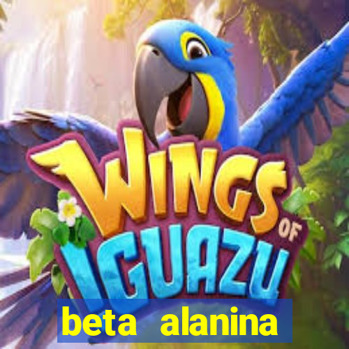 beta alanina aumenta a pressao