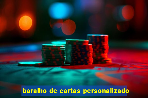 baralho de cartas personalizado