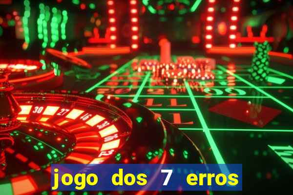 jogo dos 7 erros para manipuladores de alimentos