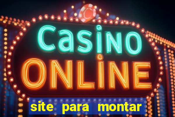 site para montar time de futebol
