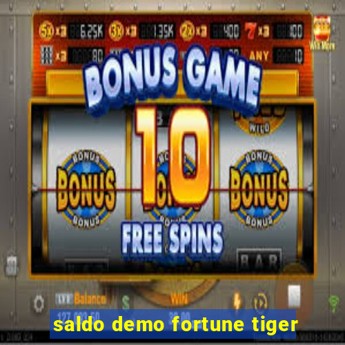 saldo demo fortune tiger