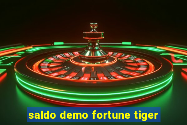 saldo demo fortune tiger