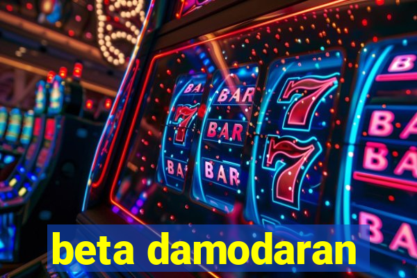 beta damodaran