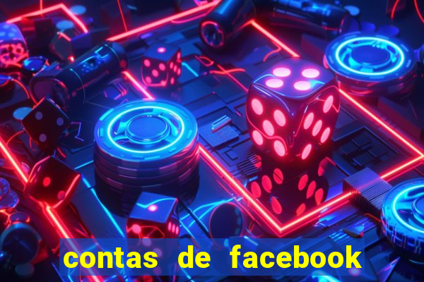 contas de facebook abandonadas com senha e email