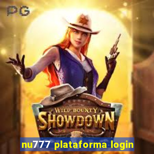 nu777 plataforma login