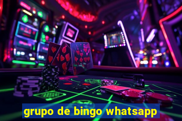 grupo de bingo whatsapp