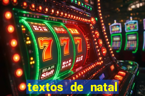 textos de natal para leitura