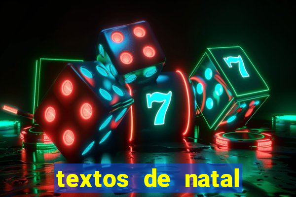 textos de natal para leitura