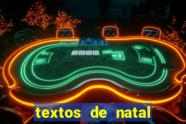 textos de natal para leitura