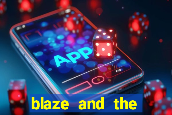 blaze and the monster machines logo font